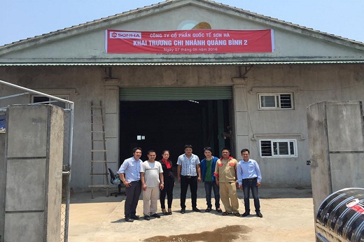 sơn hà khai trương chi nhánh quảng bình