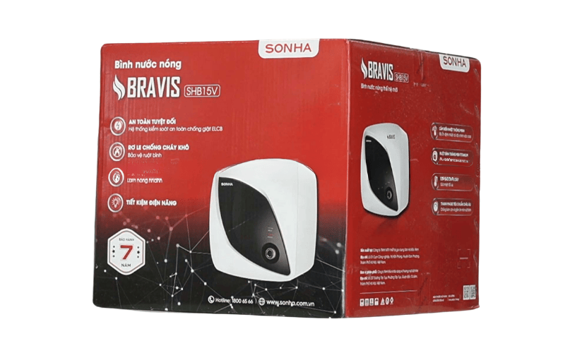 Bình nước nóng gián tiếp Bravis