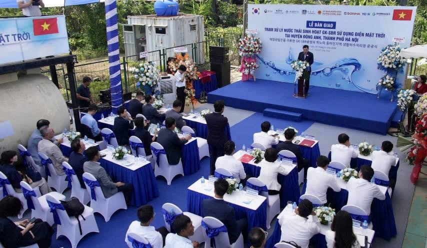 le ban giao tram xu ly nuoc thai gk sbr su dung dien mat troi tai huyen dong anh ha noi 18044