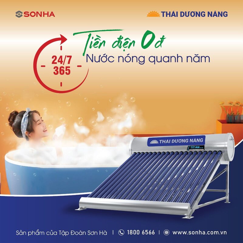 Tập đoàn Sơn Hà - Địa chỉ mua máy năng lượng mặt trời uy tín