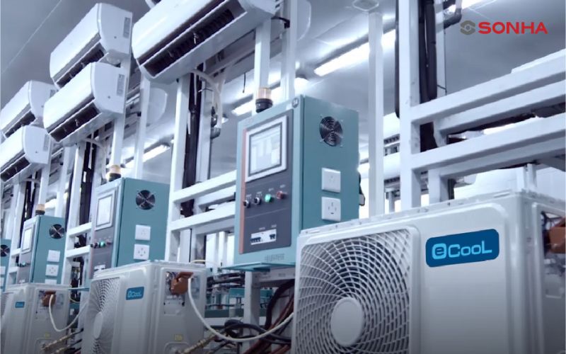 Quạt dàn nóng tiêu hao điện để thổi luồng khí nóng ra ngoài