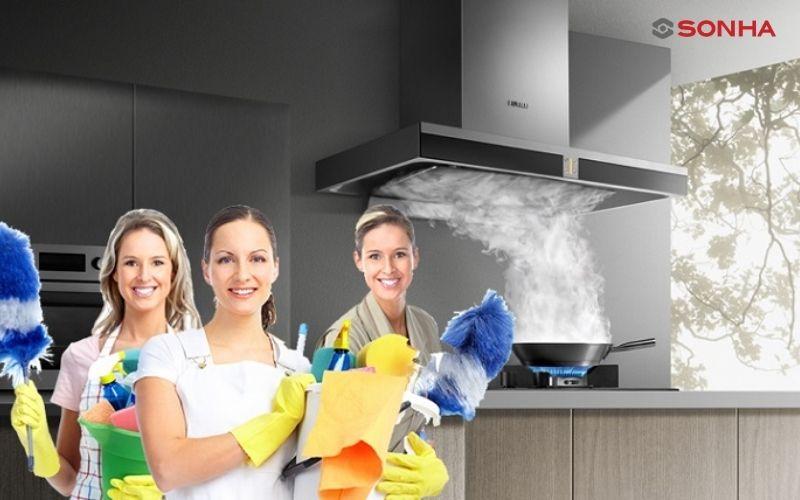 Nên vệ sinh lưới lọc mỗi tháng, vệ sinh toàn bộ máy 1–2 tháng/lần