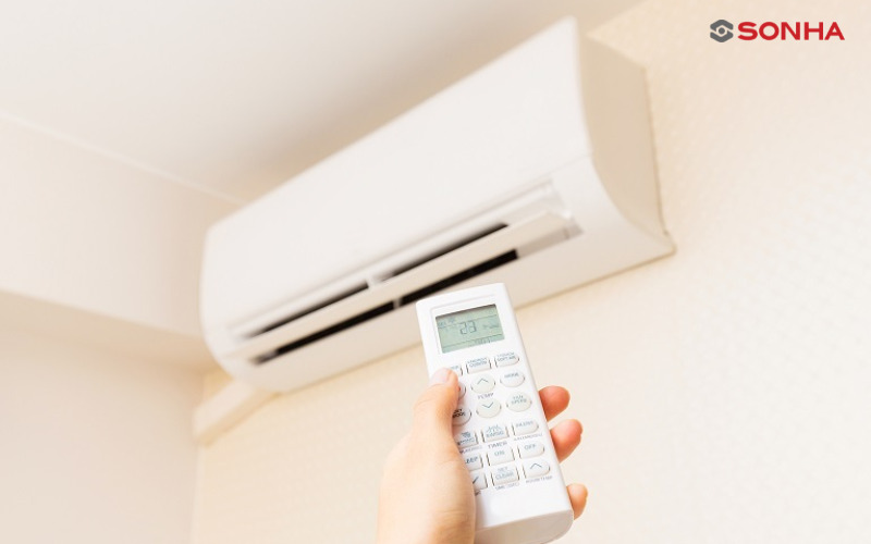Nên để chế độ Cool 25-26 độ là hợp lý