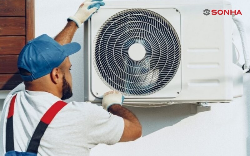 Nếu tụ điện cục nóng bị hỏng, bạn nên liên hệ với với trung tâm bảo trì của hãng để thay mới