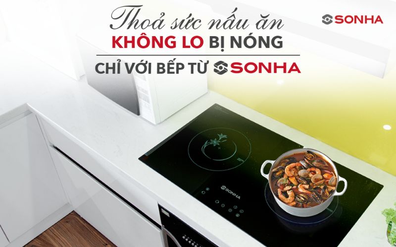 Chọn nồi/chảo có đáy từ và kích thước phù hợp với vòng từ của bếp
