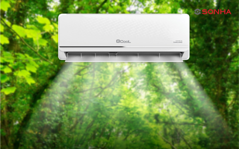 Máy lạnh eCool tích hợp công nghệ làm lạnh đột phá đến từ Nhật Bản