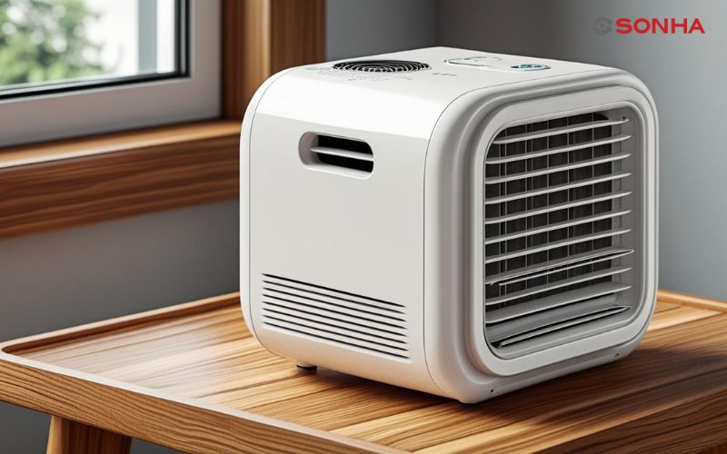 Máy lạnh mini là thiết bị làm mát được thiết kế với kích thước nhỏ gọn