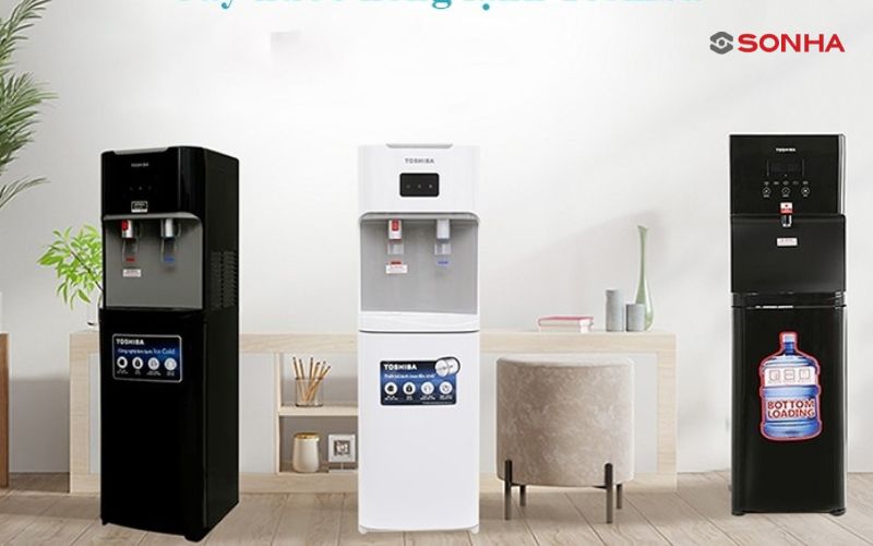 Cây nước nóng lạnh với thiết kế đa dạng