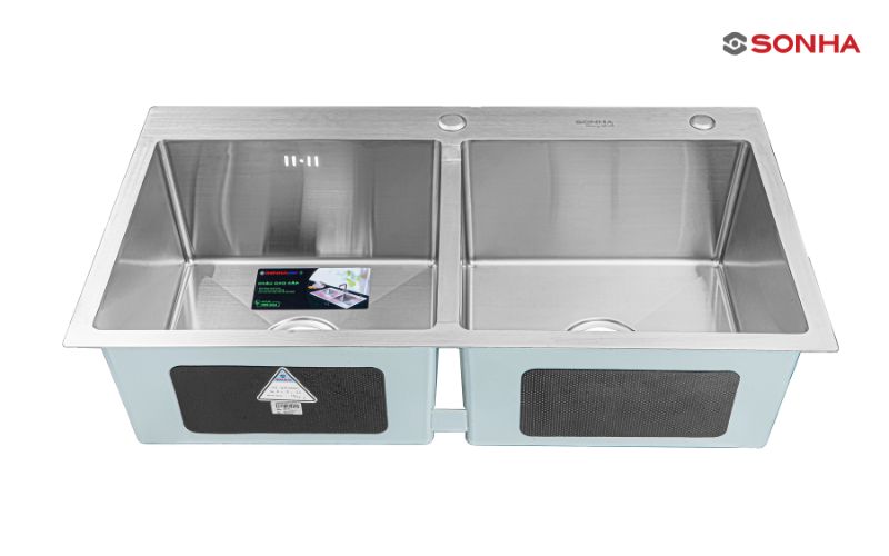 Sơn Hà tự hào phân phối các mẫu chậu rửa bát 2 hố cao cấp