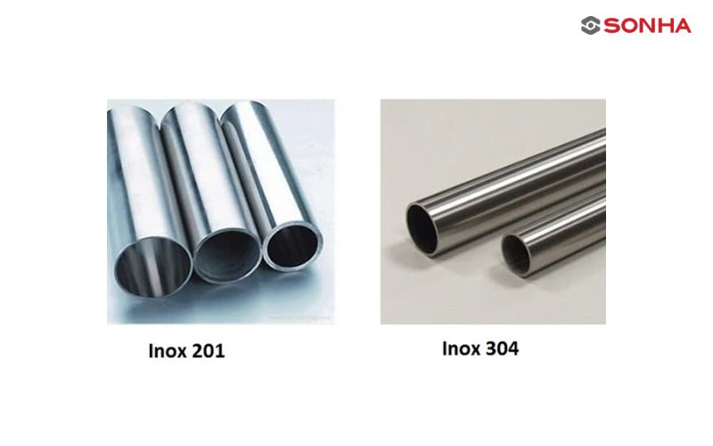 Inox 201 và 304 được ứng dụng trong các lĩnh vực khác nhau