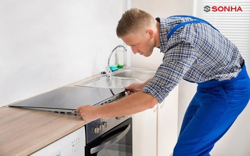 Bạn cần lắp đặt bếp từ từng bước với các lưu ý kỹ thuật quan trọng