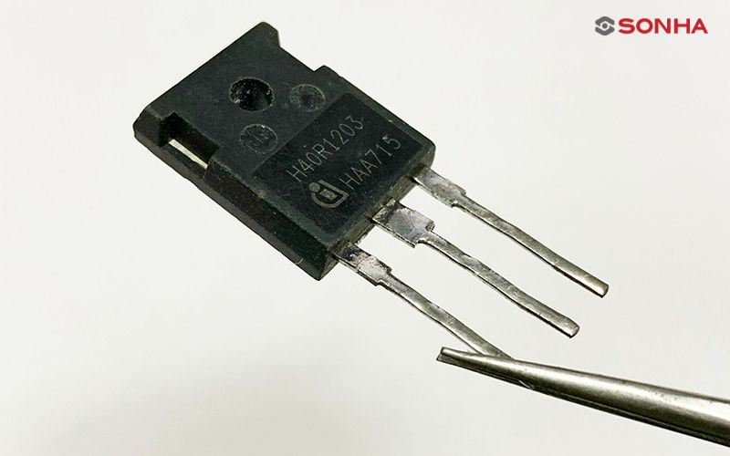 IGBT bị hỏng là nguyên nhân phổ biên gây lỗi e5 bếp từ