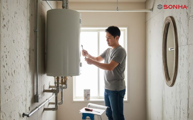 Giữ bình nóng lạnh bền lâu, tiết kiệm điện mỗi ngày