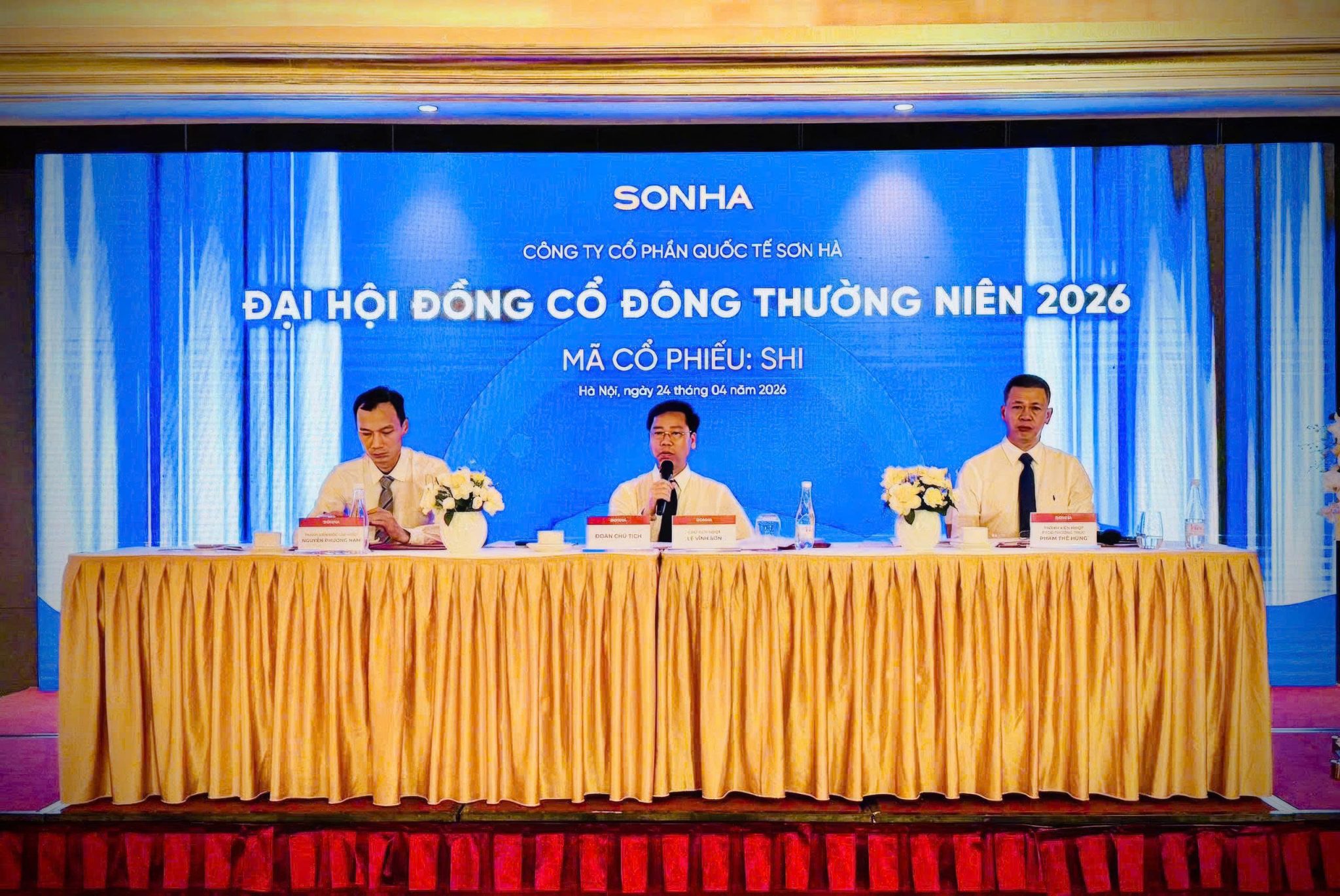 Đoàn Chủ tịch ĐHCĐ SHI năm 2026