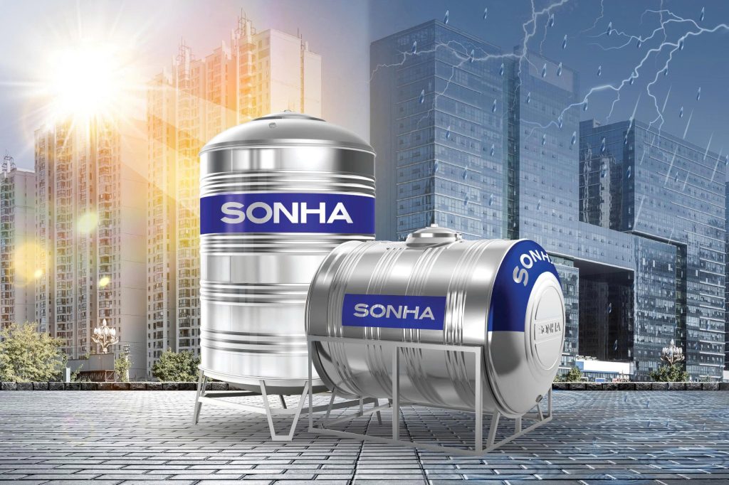 Bồn nước inox Sơn Hà – Thương hiệu được người Việt tin dùng.