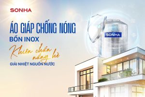 Áo giáp chống nóng bồn inox cao cấp Sơn Hà có độ bền và tính thẩm mỹ vượt trội