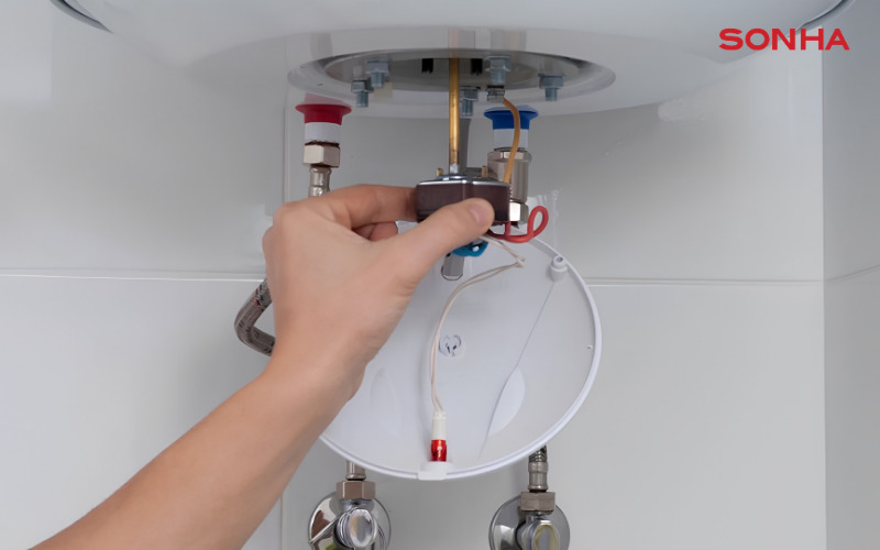 cách súc rửa bình nóng lạnh​